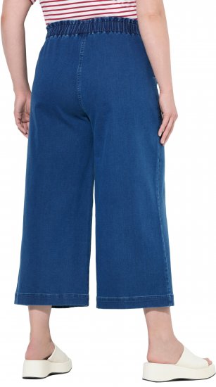 Ulla Popken Denim Culottes Blue - Jeans & Hosen in Großen Größen – Plus Size Damenmode - 