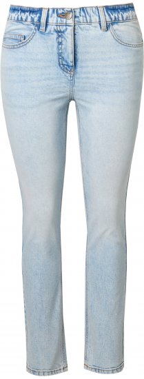 Ulla Popken Slim Leg Stretch Fit Jeans Light Blue Denim - Jeans & Hosen in Großen Größen – Plus Size Damenmode - 