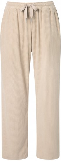 Ulla Popken Corduroy Elastic Waist Pants Brown - Jeans & Hosen in Großen Größen – Plus Size Damenmode - Jeans & Hosen, EU 42–70