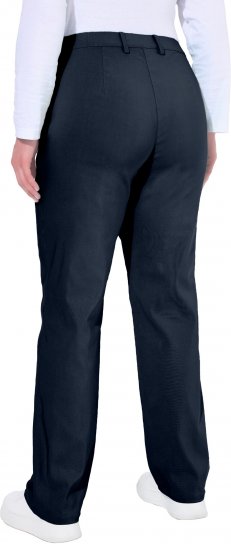 Ulla Popken Thermal Stretch Fit Mony Pants Navy - Jeans & Hosen in Großen Größen – Plus Size Damenmode - Jeans & Hosen, EU 42–70