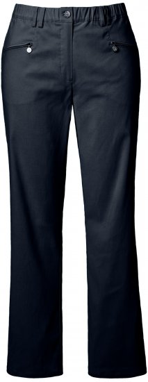 Ulla Popken Thermal Stretch Fit Mony Pants Navy Blue - Jeans & Hosen in Großen Größen – Plus Size Damenmode - 