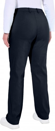 Ulla Popken Thermal Stretch Fit Mony Pants Navy Blue - Jeans & Hosen in Großen Größen – Plus Size Damenmode - 