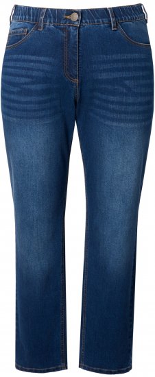 Ulla Popken Stretch Fit Boyfriend Jeans Blue - Jeans & Hosen in Großen Größen – Plus Size Damenmode - Jeans & Hosen, EU 42–70