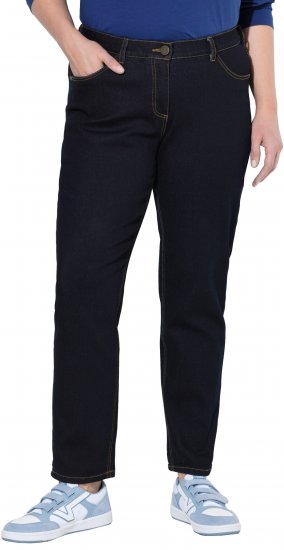 Ulla Popken Stretch Fit Boyfriend Jeans Denim Blue - Jeans & Hosen in Großen Größen – Plus Size Damenmode - 
