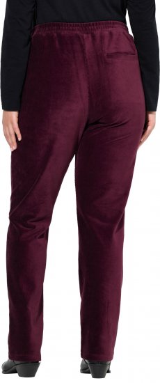 Ulla Popken Corduroy Elastic Waist Pants Brown - Jeans & Hosen in Großen Größen – Plus Size Damenmode - Jeans & Hosen, EU 42–70