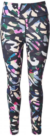 Ulla Popken Leopard Print Quick Drying Leggings Black - Jeans & Hosen in Großen Größen – Plus Size Damenmode - Jeans & Hosen, EU 42–70