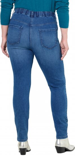 Ulla Popken Denim Jeggings Blue Denim - Jeans & Hosen in Großen Größen – Plus Size Damenmode - 