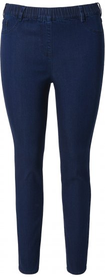 Ulla Popken Denim Five Pocket Jeggings Denim Blue - Jeans & Hosen in Großen Größen – Plus Size Damenmode - 