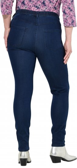 Ulla Popken Denim Five Pocket Jeggings Denim Blue - Jeans & Hosen in Großen Größen – Plus Size Damenmode - 