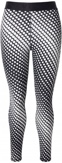 Ulla Popken Polka Dot Performance Leggings Black - Jeans & Hosen in Großen Größen – Plus Size Damenmode - Jeans & Hosen, EU 42–70