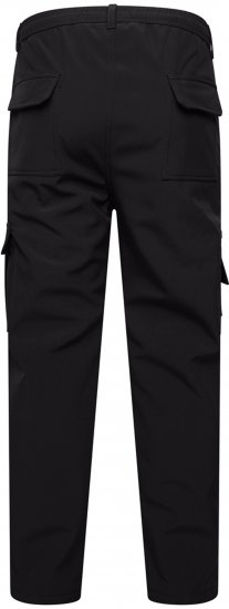 Kam Jeans 245 Soft Shell Elasticated Pants Black - Herren-jeans & -hosen - Herren-Jeans & -Hosen in großen Größen