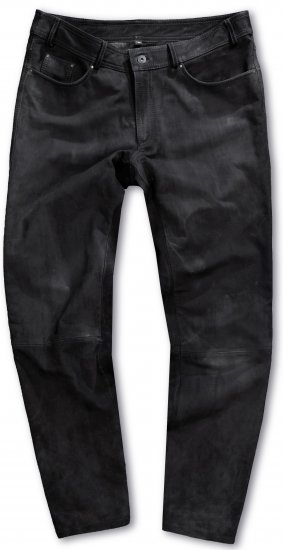 JP1880 Leather Pants Regular Fit Buffalo Nubuck Dark Brown - Herren-jeans & -hosen - Herren-Jeans & -Hosen in großen Größen