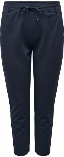 Only Carmakoma Goldtrash Classic Pants Navy - Hosen - 