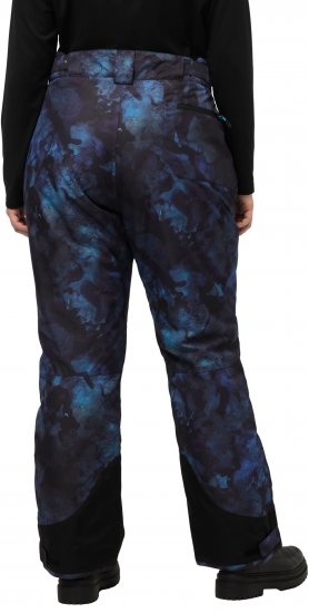 Ulla Popken Functional Ski Trousers Waterproof Velcro Closure Navy - Jeans & Hosen in Großen Größen – Plus Size Damenmode - Jeans & Hosen, EU 42–70