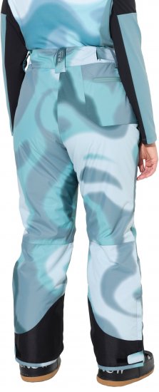 Ulla Popken Hyprar Ski Pants Waterproof Velcro Closure Shaped Knees Ice Green - Jeans & Hosen in Großen Größen – Plus Size Damenmode - Jeans & Hosen, EU 42–70