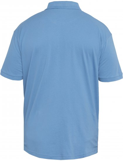 North Latitude 61011 Piqué-Poloshirt Blau - Polo-shirts für herren - Polo-Shirts für Herren in großen Größen