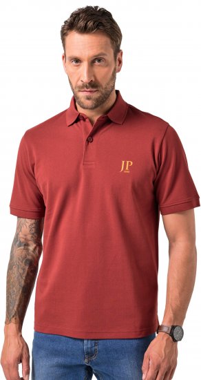 JP1880 Polo Shirts 2-pack Piqué Red Orange - Polo-shirts für herren - Polo-Shirts für Herren in großen Größen