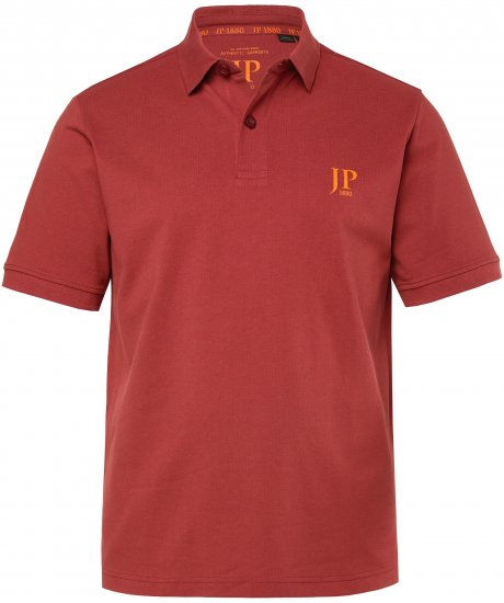 JP1880 Polo Shirts 2-pack Piqué Red Orange - Polo-shirts für herren - Polo-Shirts für Herren in großen Größen