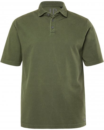JP1880 Polo Shirt Short Sleeve Pique Vintage Green - Polo-shirts für herren - Polo-Shirts für Herren in großen Größen