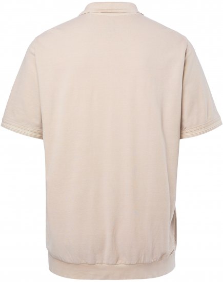 JP1880 Polo Shirt Short Sleeve Pique Dark Dusty Pink - Polo-shirts für herren - Polo-Shirts für Herren in großen Größen