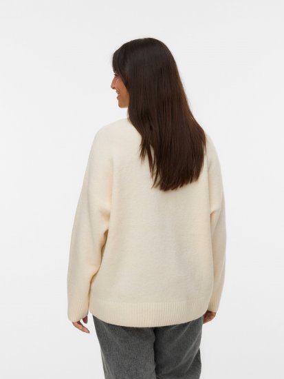 Vero Moda Boom Long Sleeve Pullover Birch - Strickpullover - 