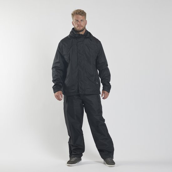 North Latitude Rain Pants Black TALL - Sportbekleidung & outdoor - Sportbekleidung in große größen für herren