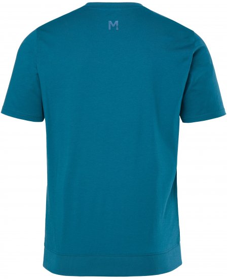 Men Plus T-Shirt Short Sleeve Lagoon Green - Herren-T-shirts - Herren-T-Shirts in großen Größen