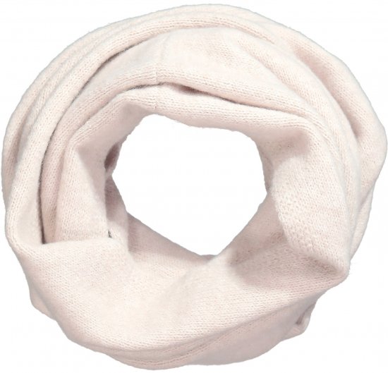 Ulla Popken Knit Infinity Scarf Pastel Pink - Accessoires - Schals für Damen