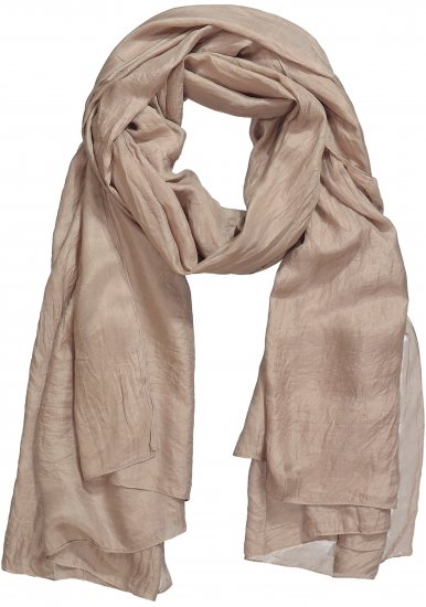 Ulla Popken Silk Scarf Camel - Accessoires - Schals für Damen