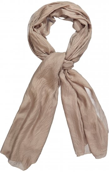 Ulla Popken Silk Scarf Camel - Accessoires - Schals für Damen