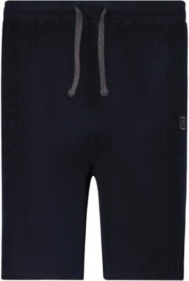 Adamo Terry Shorts Navy - Jogginghosen für herren - Jogginghosen für Herren in großen Größen