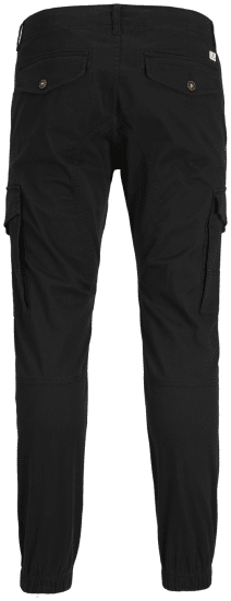 Jack & Jones Paul Flake Cargo Pants Black - Herren-jeans & -hosen - Herren-Jeans & -Hosen in großen Größen
