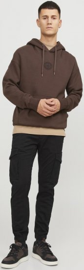 Jack & Jones Paul Flake Cargo Pants Black - Herren-jeans & -hosen - Herren-Jeans & -Hosen in großen Größen