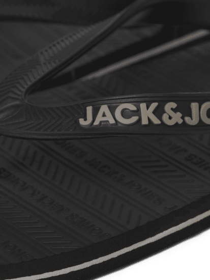 Jack & Jones Basic Flip Flop Slippers Anthracite - Herrenschuhe 40-52 - 