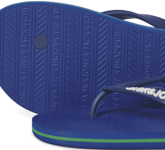 Jack & Jones Basic Flip Flop Slippers Blue Quartz - Herrenschuhe 40-52 - 