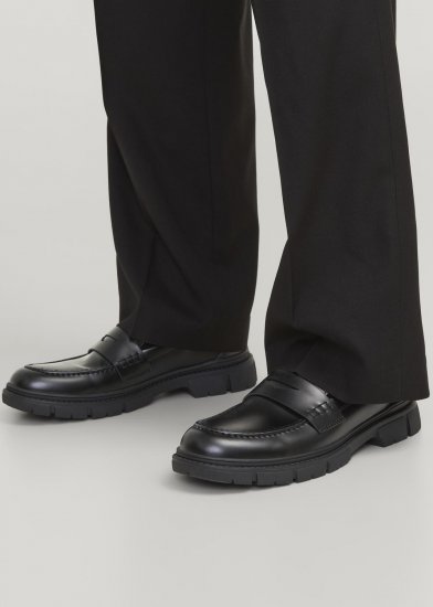 Jack & Jones Baker Loafers Anthracite - Herrenschuhe 40-52 - 