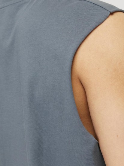 Jack & Jones VESTERBRO Sleeveless T-Shirt Stormy Weather - Herren-T-shirts - Herren-T-Shirts in großen Größen