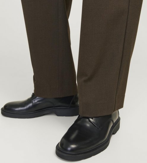 Jack & Jones Dax Leather Lace Shoes Anthracite - Herrenschuhe 40-52 - 