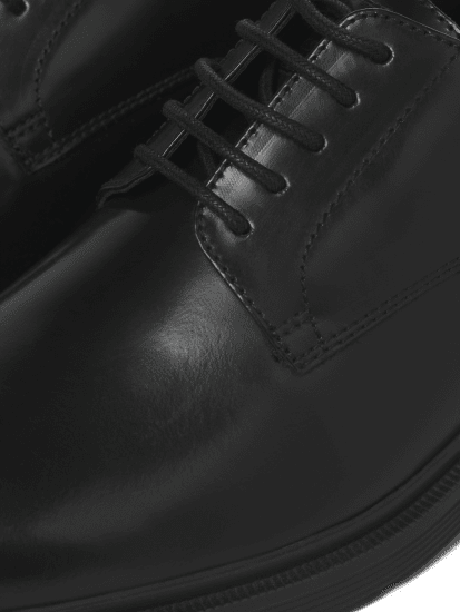 Jack & Jones Dax Leather Lace Shoes Anthracite - Herrenschuhe 40-52 - 