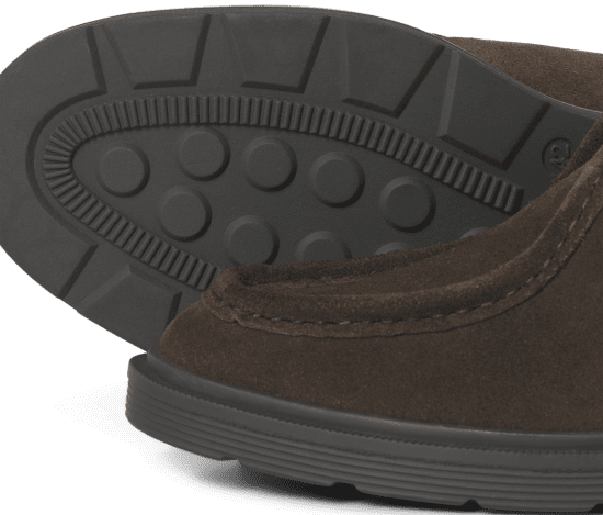 Jack & Jones Austin Suede Moc Brown Stone - Herrenschuhe 40-52 - Herrenschuhe & Sneaker 40-52