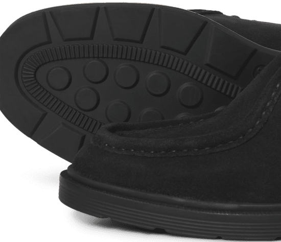 Jack & Jones Austin Suede Moc Black - Herrenschuhe 40-52 - Herrenschuhe & Sneaker 40-52