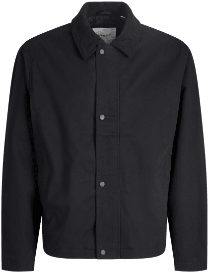 Jack & Jones Graham Worker Jacket Black - Herren jacken - Herren Jacken in großen Größen
