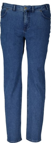 Adamo 5-Pocket High Rise Jeans Medium Blue - Herren-jeans & -hosen - Herren-Jeans & -Hosen in großen Größen