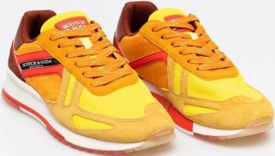 Scotch & Soda S498 Sneakers Orange - Herrenschuhe 40-52 - 