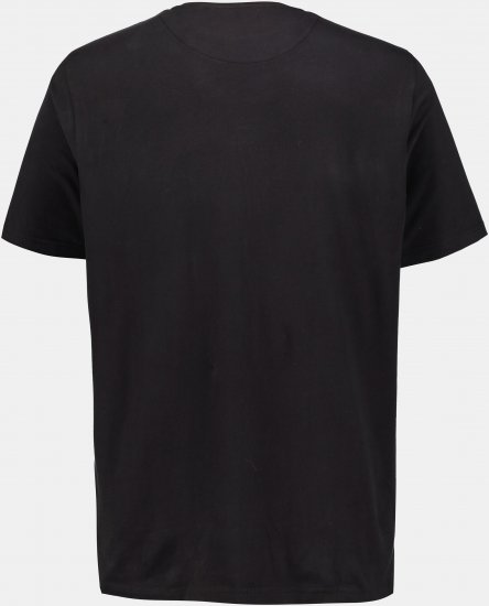 JP1880 Rolling Stones Graphic Band Comfort Fit T-Shirt Black - Herren-T-shirts - Herren-T-Shirts in großen Größen
