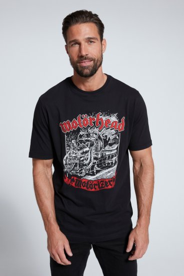 JP1880 Motörhead Graphic Band T-Shirt Black - Herren-T-shirts - Herren-T-Shirts in großen Größen