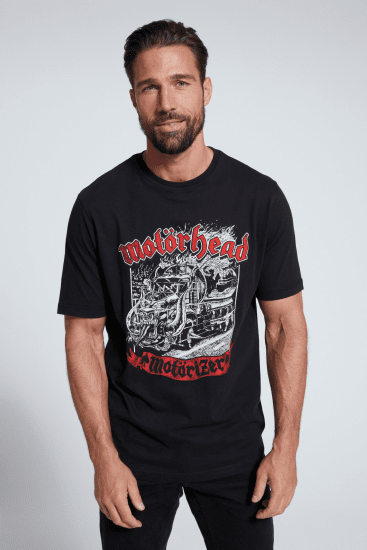JP1880 Motörhead Graphic Band T-Shirt Black - Herren-T-shirts - Herren-T-Shirts in großen Größen
