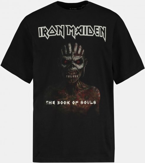 JP1880 Iron Maiden Graphic Band T-Shirt Black - Herren-T-shirts - Herren-T-Shirts in großen Größen