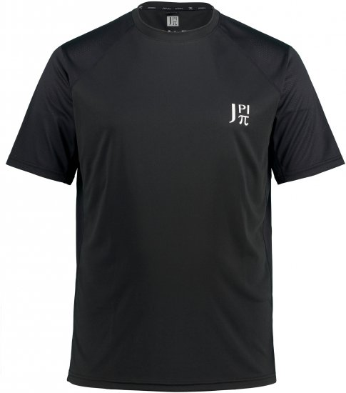 JP1880 FLEXNAMIC® QuickDry Tennis T-Shirt Black - Sportbekleidung & outdoor - Sportbekleidung in große größen für herren