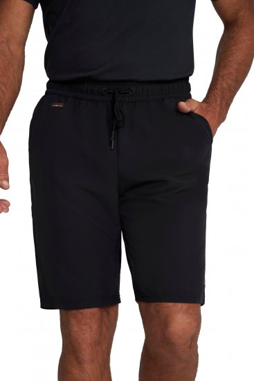 JP1880 QuickDry Tennis Shorts Black - Sportbekleidung & outdoor - Sportbekleidung in große größen für herren